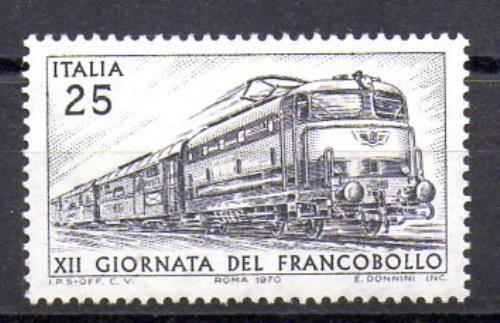 Sèrie Ferrocarrils Itàlia Nº Yvert 1065 (nou)